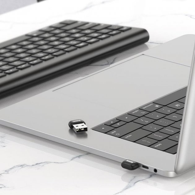 Bluetooth адаптер HOCO UA18 чорний), зображення 5 Bluetooth адаптер HOCO UA18 чорний), зображення 5
