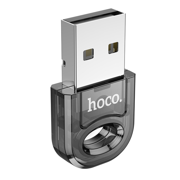Bluetooth адаптер HOCO UA28 USB BT чорний), зображення 5 Bluetooth адаптер HOCO UA28 USB BT чорний), зображення 5