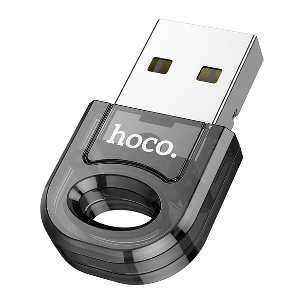 Bluetooth адаптер HOCO UA28 USB BT чорний), зображення 7 Bluetooth адаптер HOCO UA28 USB BT чорний), зображення 7