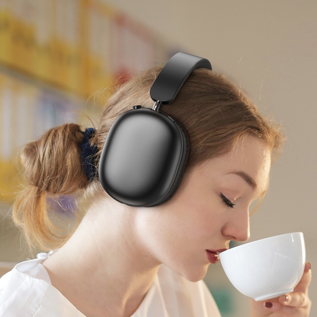 Bluetooth гарнітура BOROFONE BO27 Rhyme BT headphones чорний), зображення 4
