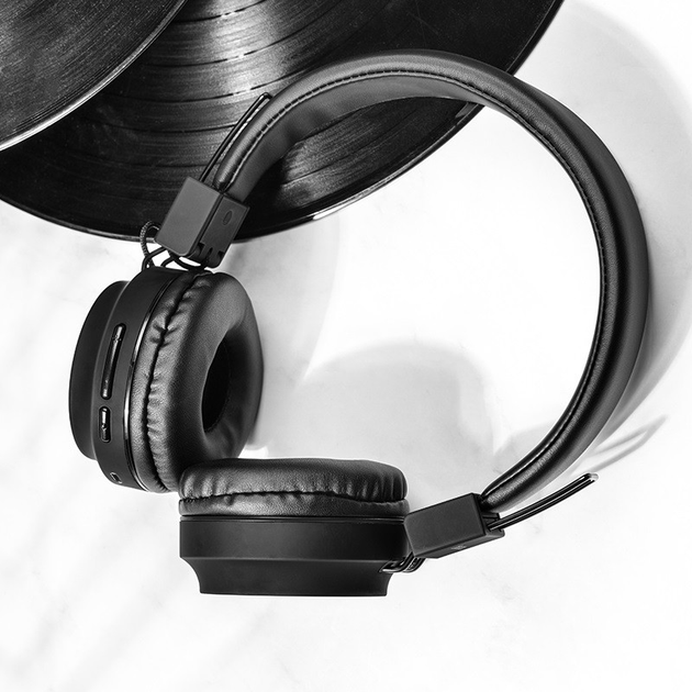 Bluetooth навушники HOCO W25 Promice black), зображення 5