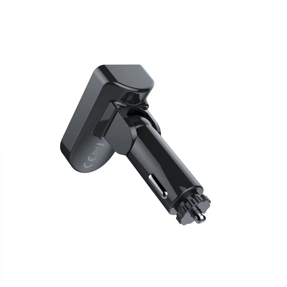 FM-модулятор HAVIT HV-FM813BT 2USB USB-C RGB Black), зображення 5