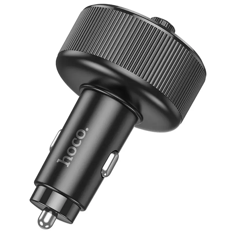 FM-модулятор HOCO E82 Guerrero PD30W QC3.0 Gray), зображення 4