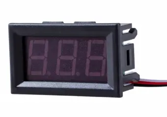 Індикатор Вольтметр D-SUN DC 4.5-120V (червоні цифри) 2875