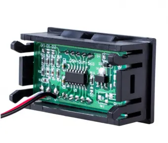 Індикатор Вольтметр D-SUN DC 4.5-120V (червоні цифри) 2875), зображення 3