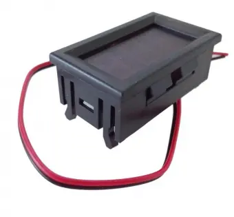 Індикатор Вольтметр D-SUN DC 4.5-120V (червоні цифри) 2875), зображення 4