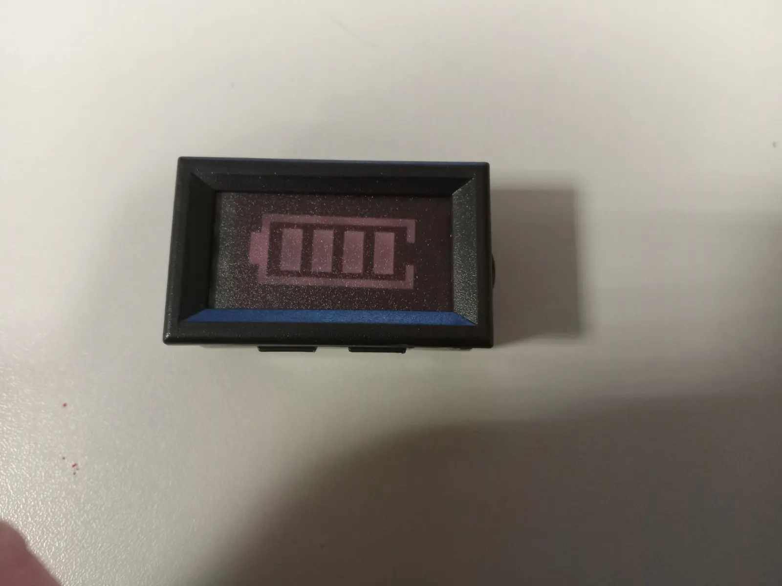 Індикатор заряду 12V синий від батарейки.com.ua