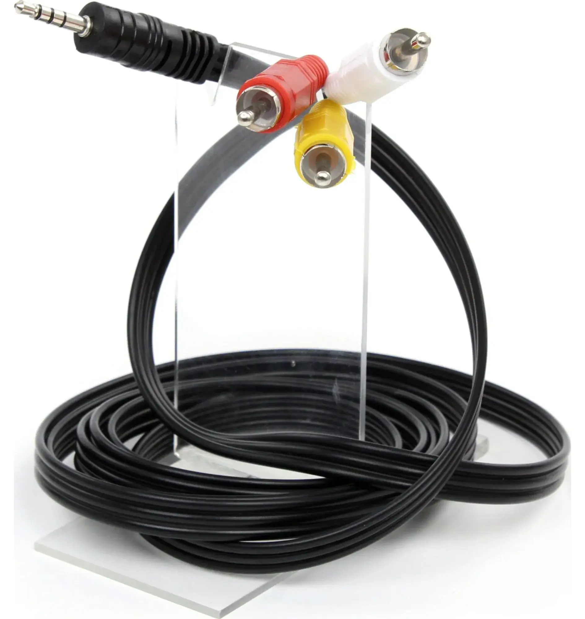 Кабель ATCOM 3RCA - TRRS jack 3.5mm 1,8 м 17320), зображення 4 Кабель ATCOM 3RCA - TRRS jack 3.5mm 1,8 м 17320), зображення 4