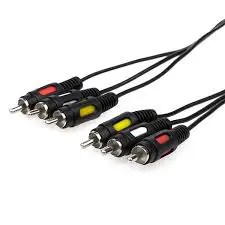Кабель ATCOM 3RCA-3RCA 0.8m PE 10808), зображення 3 Кабель ATCOM 3RCA-3RCA 0.8m PE 10808), зображення 3