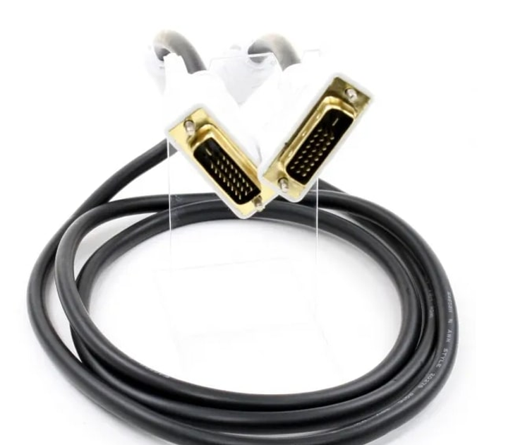 Кабель ATCOM DVI - DVI 24/24pin 1.8m чорний 8057 від батарейки.com.ua