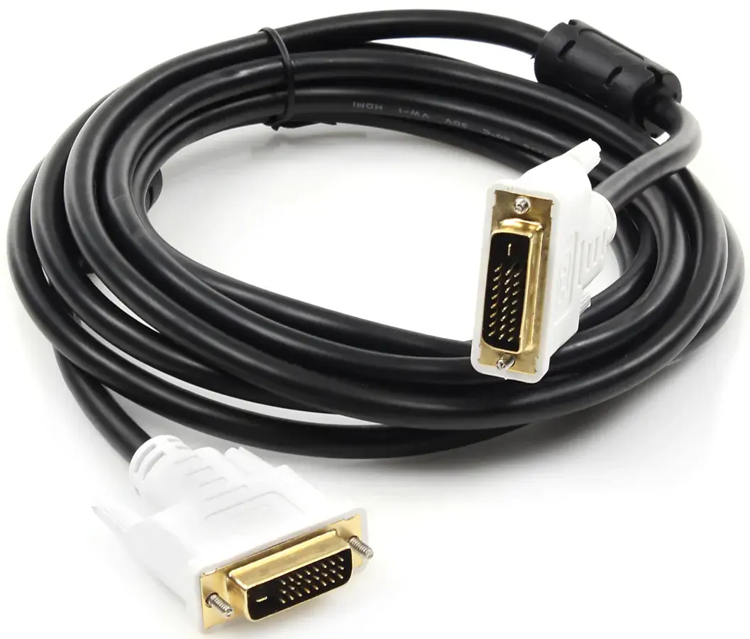 Кабель ATCOM DVI-DVI 24/24pin 3.0m чорний 9148 від батарейки.com.ua