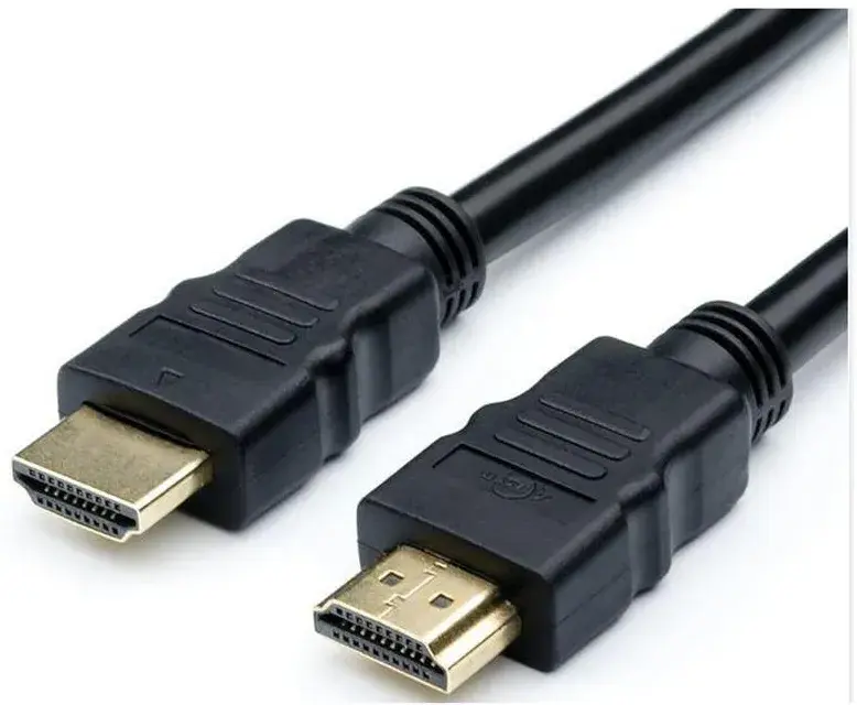 Кабель ATCOM HDMI - HDMI Standard 1.4 1.0m black 17390), зображення 3 Кабель ATCOM HDMI - HDMI Standard 1.4 1.0m black 17390), зображення 3