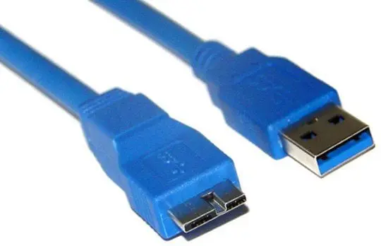 Кабель ATCOM USB 3.0 - MicroB USB 0.8m blue 12825 від батарейки.com.ua