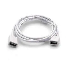 Кабель ATCOM USB AF - USB AF 1.8m white 15647), зображення 4