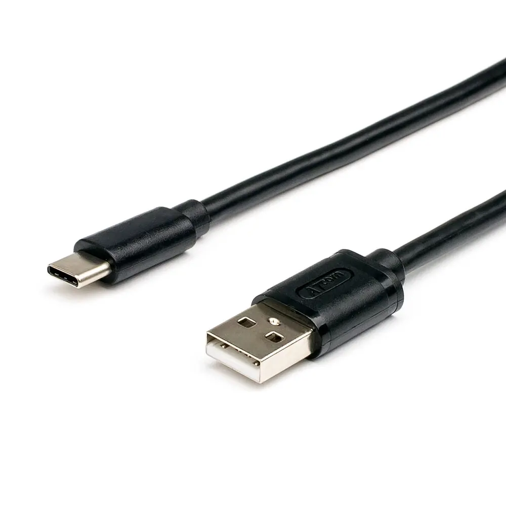 Кабель ATCOM USB - Type-C 1.8м 6255), зображення 2 Кабель ATCOM USB - Type-C 1.8м 6255), зображення 2