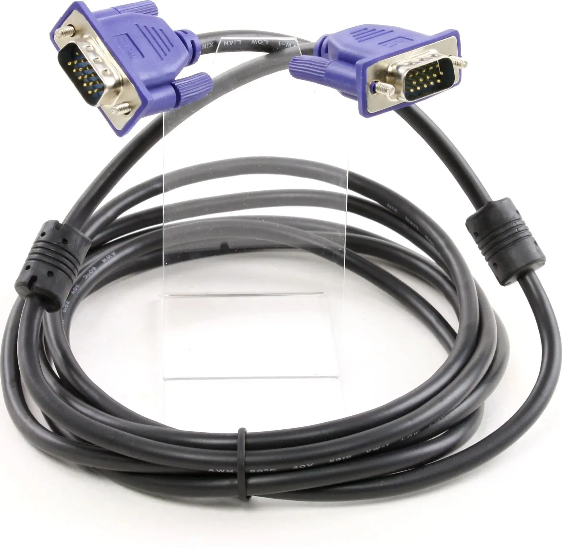Кабель ATCOM VGA - VGA 3m black 7790 від батарейки.com.ua