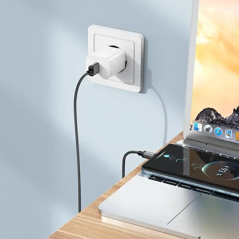 Кабель BOROFONE BX87 USB - Type-C 3A 1m чорний), зображення 5 Кабель BOROFONE BX87 USB - Type-C 3A 1m чорний), зображення 5