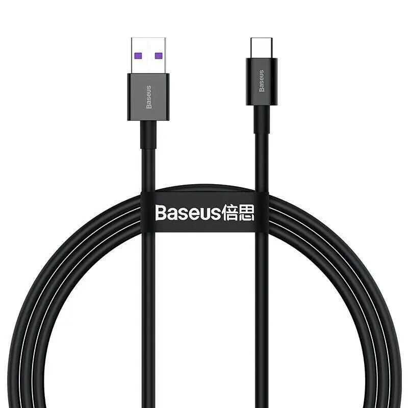 Кабель Baseus USB AM>Type-C Data Cable 66W 1m CATYS-01 Black від батарейки.com.ua