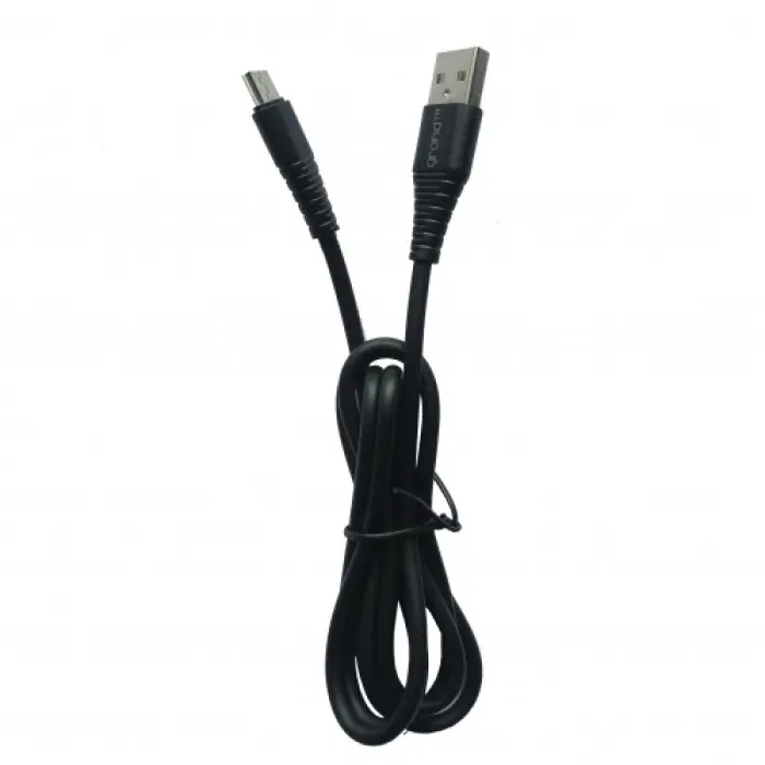 Кабель Grand GC-C01 USB AM - micro 2.4A подовжений штекер black від батарейки.com.ua