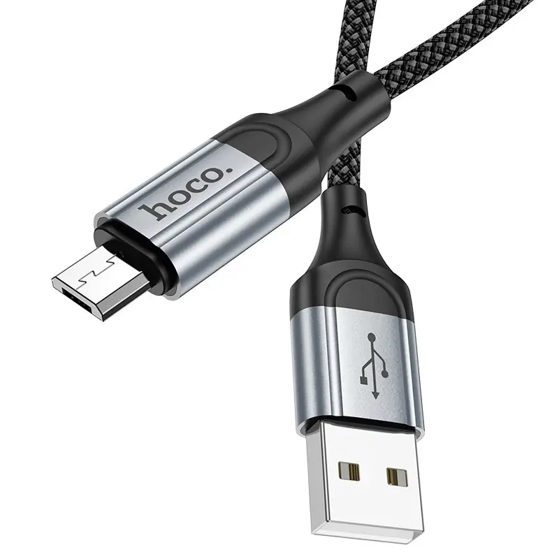 Кабель HOCO X102 USB - Micro 2,4A 1m чорний), зображення 6