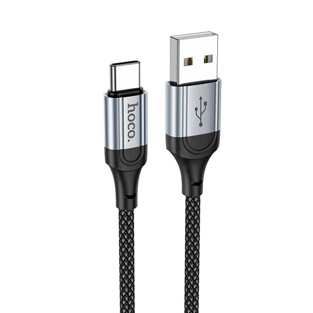 Кабель HOCO X102 USB - Type C 2A 1м чорний), зображення 3