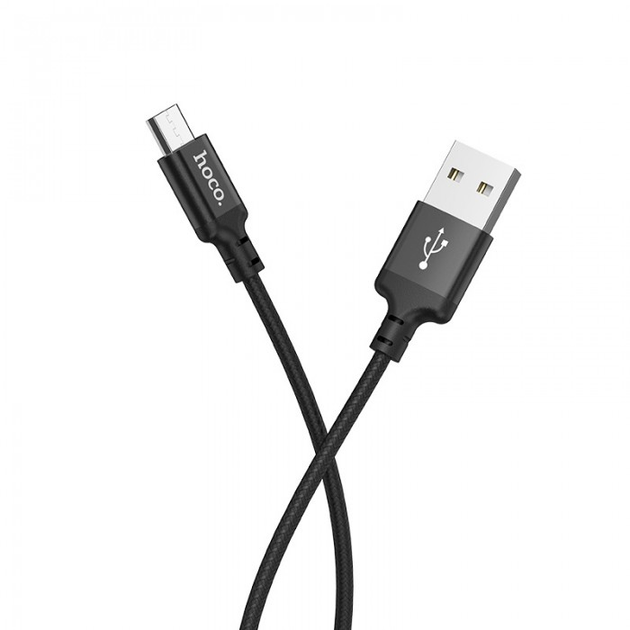 Кабель HOCO X14 Times USB - Micro 1м black), зображення 7