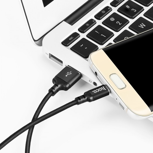 Кабель HOCO X14 Times USB - Micro 1м black), зображення 9