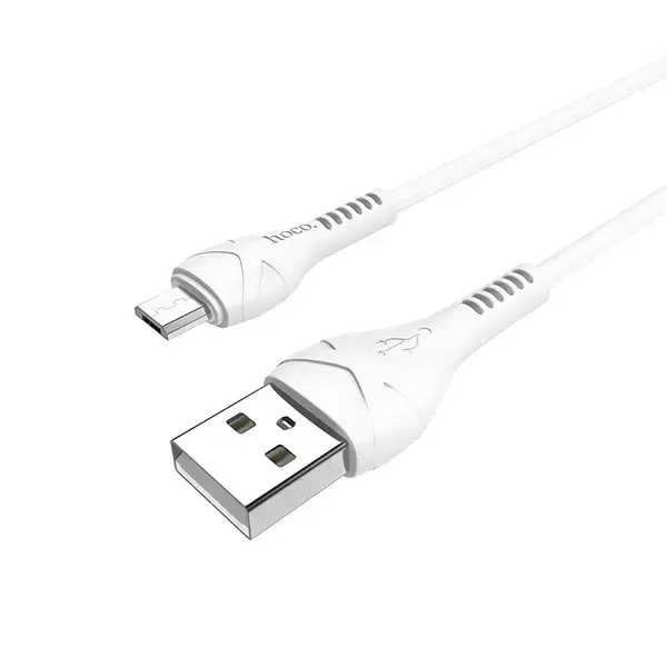 Кабель HOCO X37 USB - Type-C 3А 1м White), зображення 5 Кабель HOCO X37 USB - Type-C 3А 1м White), зображення 5