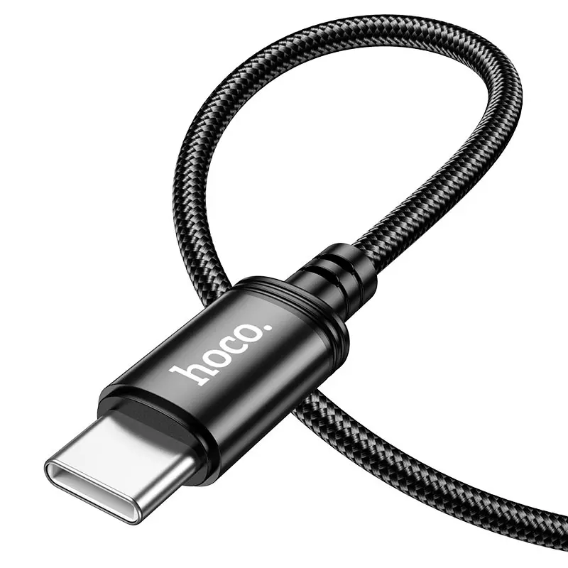 Кабель HOCO X89 USB - Type-C 3A 1,2m Black), зображення 2 Кабель HOCO X89 USB - Type-C 3A 1,2m Black), зображення 2