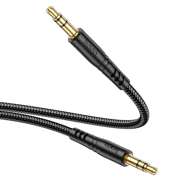 Кабель НОСО UPA24 jack - jack 1m Black), зображення 5 Кабель НОСО UPA24 jack - jack 1m Black), зображення 5