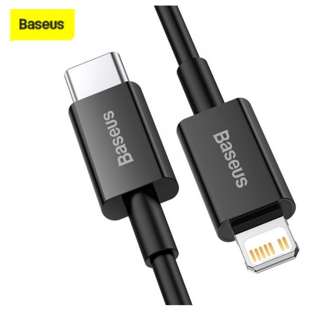 Кабель PD(Power Delivery) Baseus CATLYS-С01 Type-C - lightning Superior Series 20W 2m Black від батарейки.com.ua