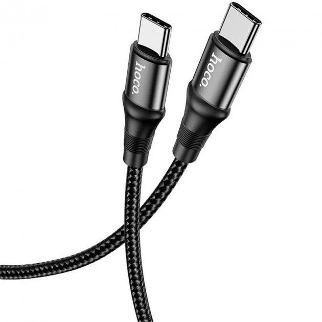 Кабель PD(Power Delivery) HOCO X50 Exquisito Type-C - Type-C 5A 100W 2m Black), зображення 2