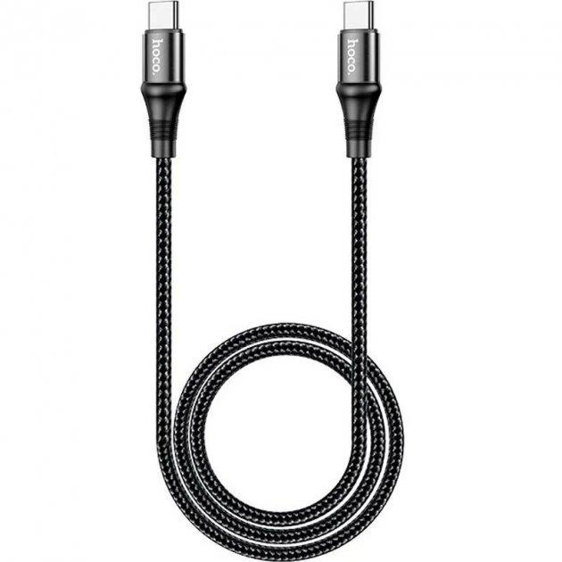 Кабель PD(Power Delivery) HOCO X50 Exquisito Type-C - Type-C 5A 100W 2m Black від батарейки.com.ua