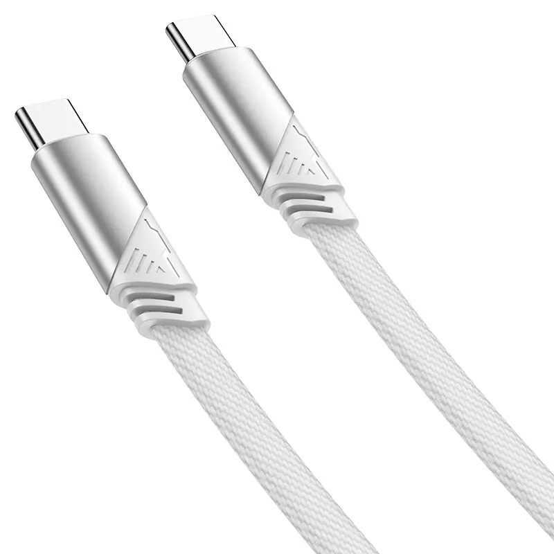 Кабель PD Power Delivery HOCO U119 Type-C PD60W 1.2м сірий), зображення 5 Кабель PD Power Delivery HOCO U119 Type-C PD60W 1.2м сірий), зображення 5