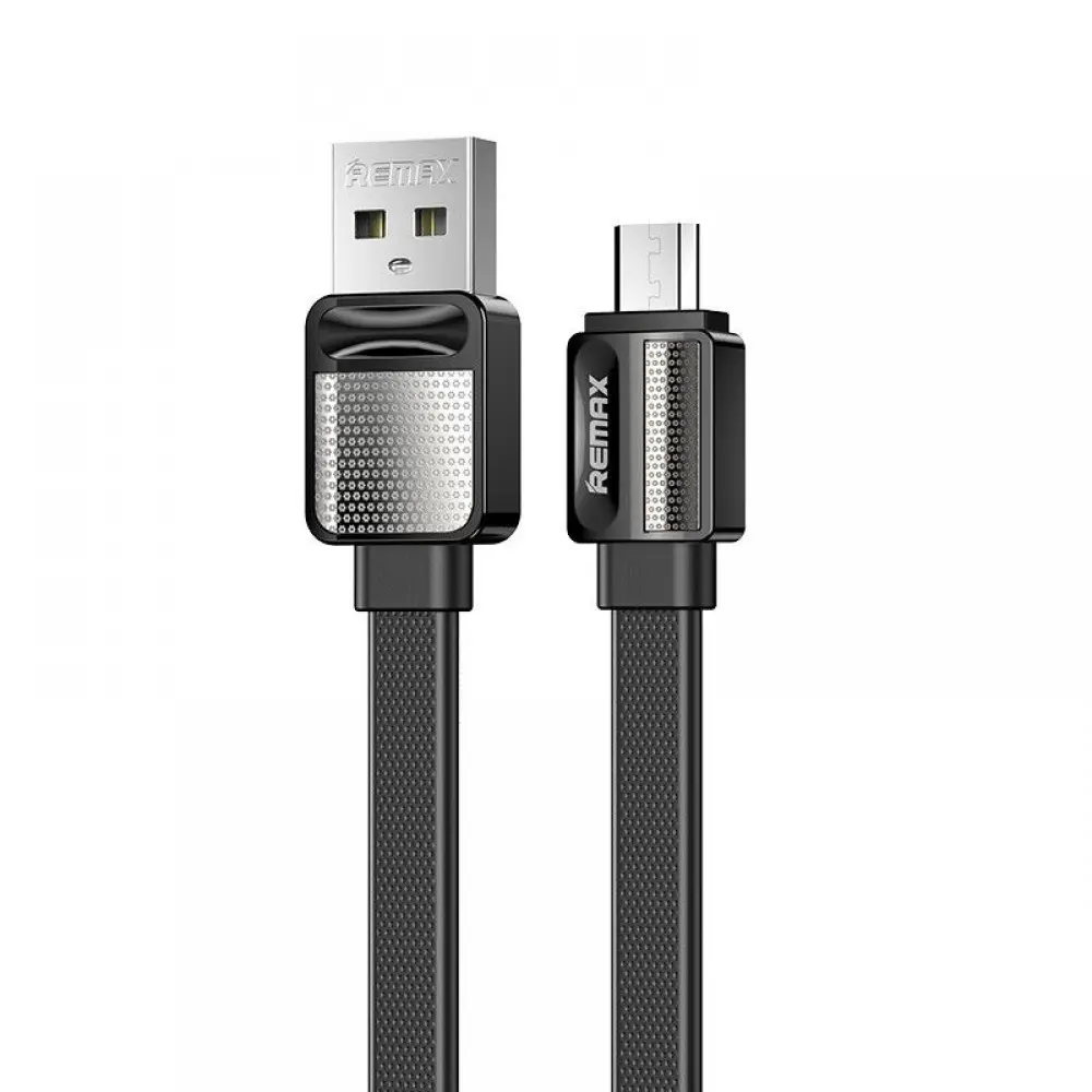 Кабель Remax RC-154m USB - Micro 1м black), зображення 3