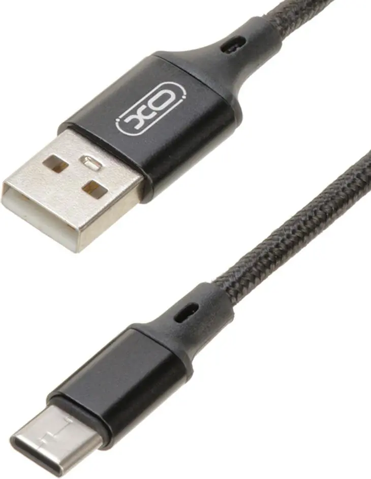 Кабель XO NB143 USB - Type-C 2,1A 1m чорний), зображення 4