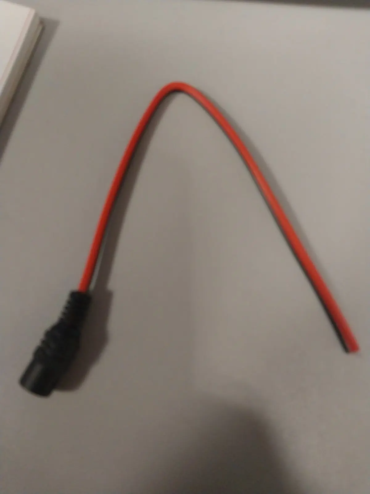 Кабель живлення Power розетка 5,5*2,1mm 28 см від батарейки.com.ua