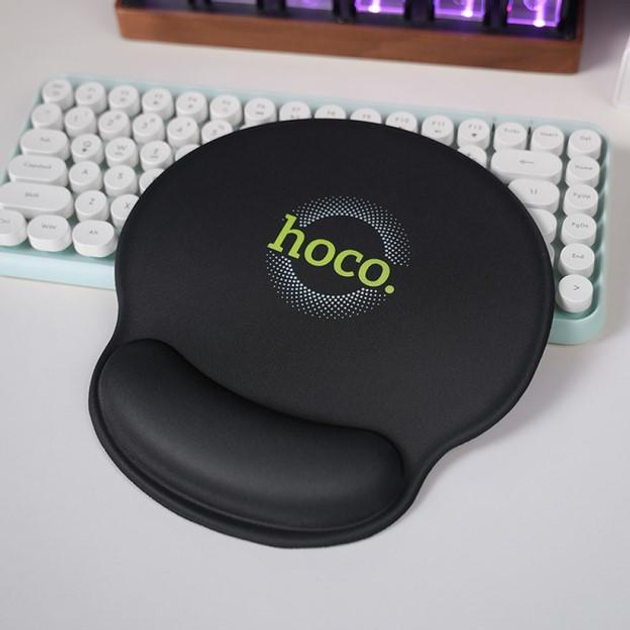 Килимок Hoco GM30 Polar Fox з опорою для зап'ястя Чорний), зображення 5