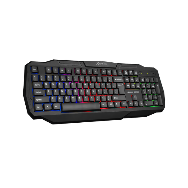 Клавіатура ігрова XTRIKE ME KB-302 USB RGB Black), зображення 4 Клавіатура ігрова XTRIKE ME KB-302 USB RGB Black), зображення 4
