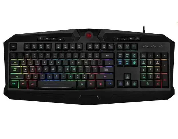 Клавіатура ігрова DEFENDER HARPE 2 K503 RGB TM REDRAGON), зображення 4 Клавіатура ігрова DEFENDER HARPE 2 K503 RGB TM REDRAGON), зображення 4