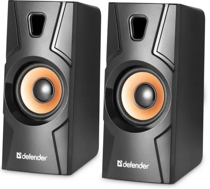 Колонки DEFENDER 2.0 Aurora S8 чорний, 8 Вт, живлення від USB), зображення 3
