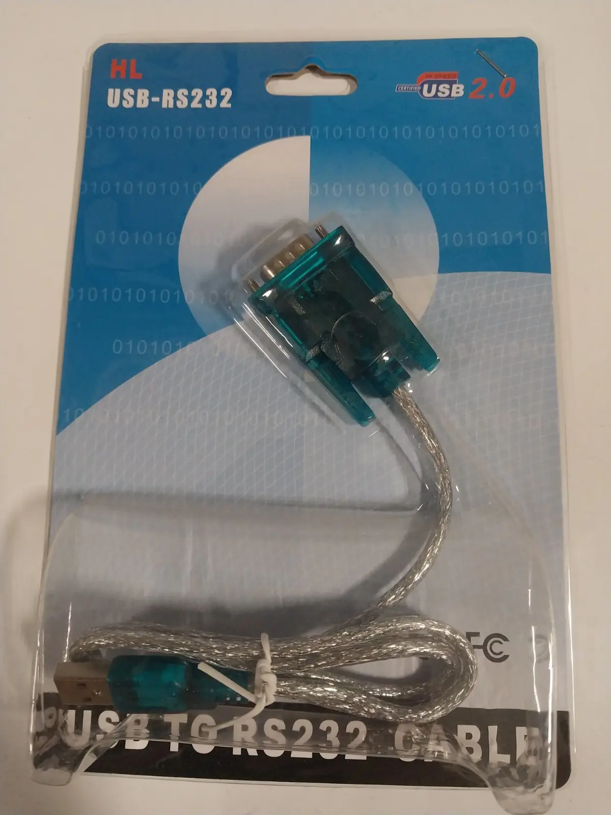 Контролер ATCOM USB to ComPort cable (USB to RS232) blister packing 17303), зображення 2