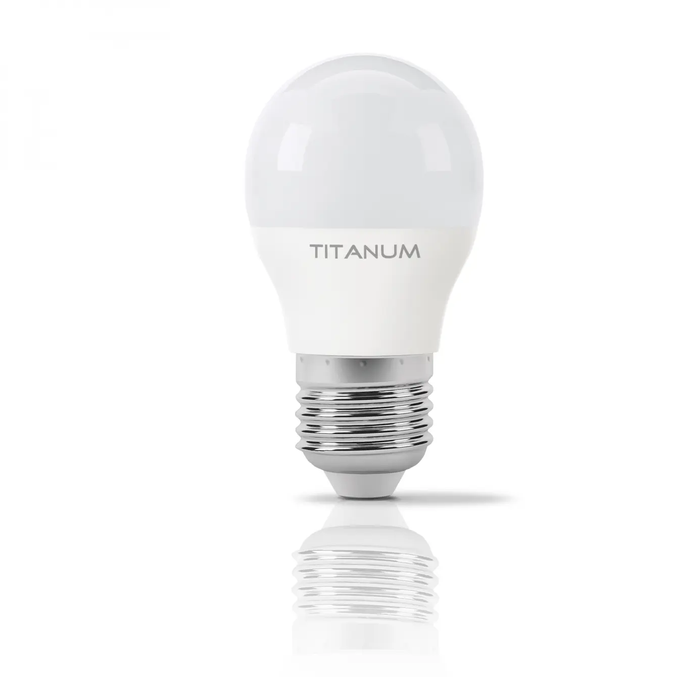 LED лампа TITANUM G45 6W E27 4100K 220V), зображення 3