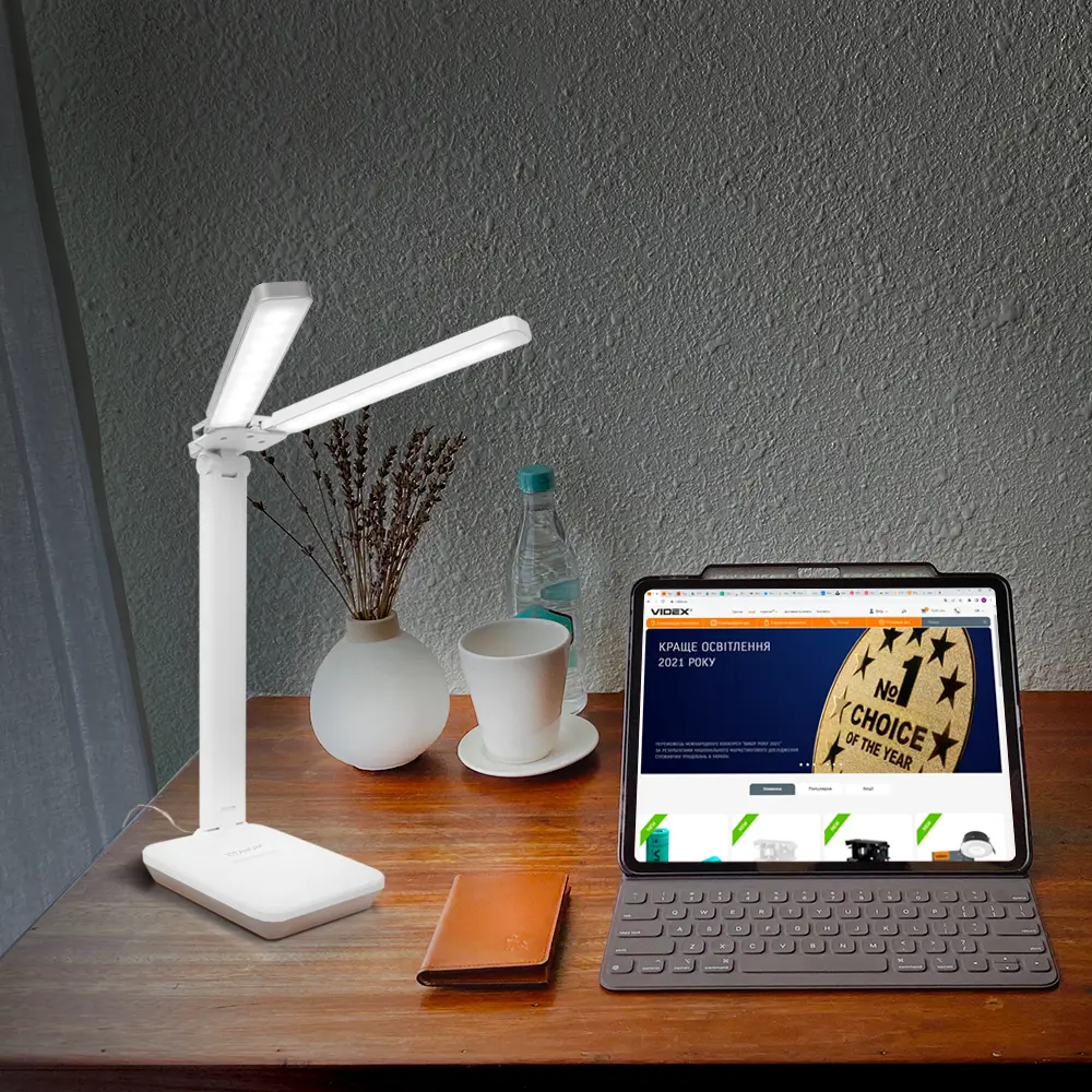 LED лампа настiльна з акумулятором TITANUM TLTF-010W 7W 2700-6000K 220V), зображення 2 LED лампа настiльна з акумулятором TITANUM TLTF-010W 7W 2700-6000K 220V), зображення 2