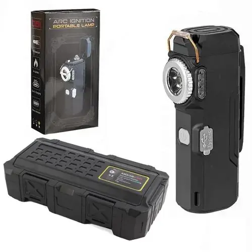 Ліхтар MULTIFUNCTIONAL D51-COB запальничка Type-C, Box), зображення 4 Ліхтар MULTIFUNCTIONAL D51-COB запальничка Type-C, Box), зображення 4