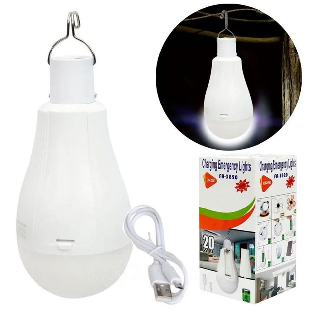 Ліхтар кемпінг FA-3820, 20W, 12xSMD, гачок, магніт, кабель Micro USB, 4 режими), зображення 2 Ліхтар кемпінг FA-3820, 20W, 12xSMD, гачок, магніт, кабель Micro USB, 4 режими), зображення 2