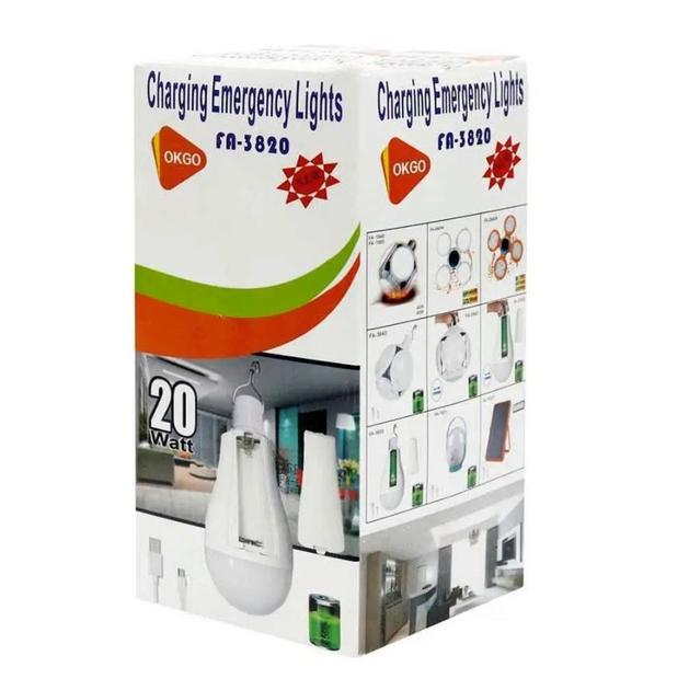 Ліхтар кемпінг FA-3820, 20W, 12xSMD, гачок, магніт, кабель Micro USB, 4 режими), зображення 7 Ліхтар кемпінг FA-3820, 20W, 12xSMD, гачок, магніт, кабель Micro USB, 4 режими), зображення 7