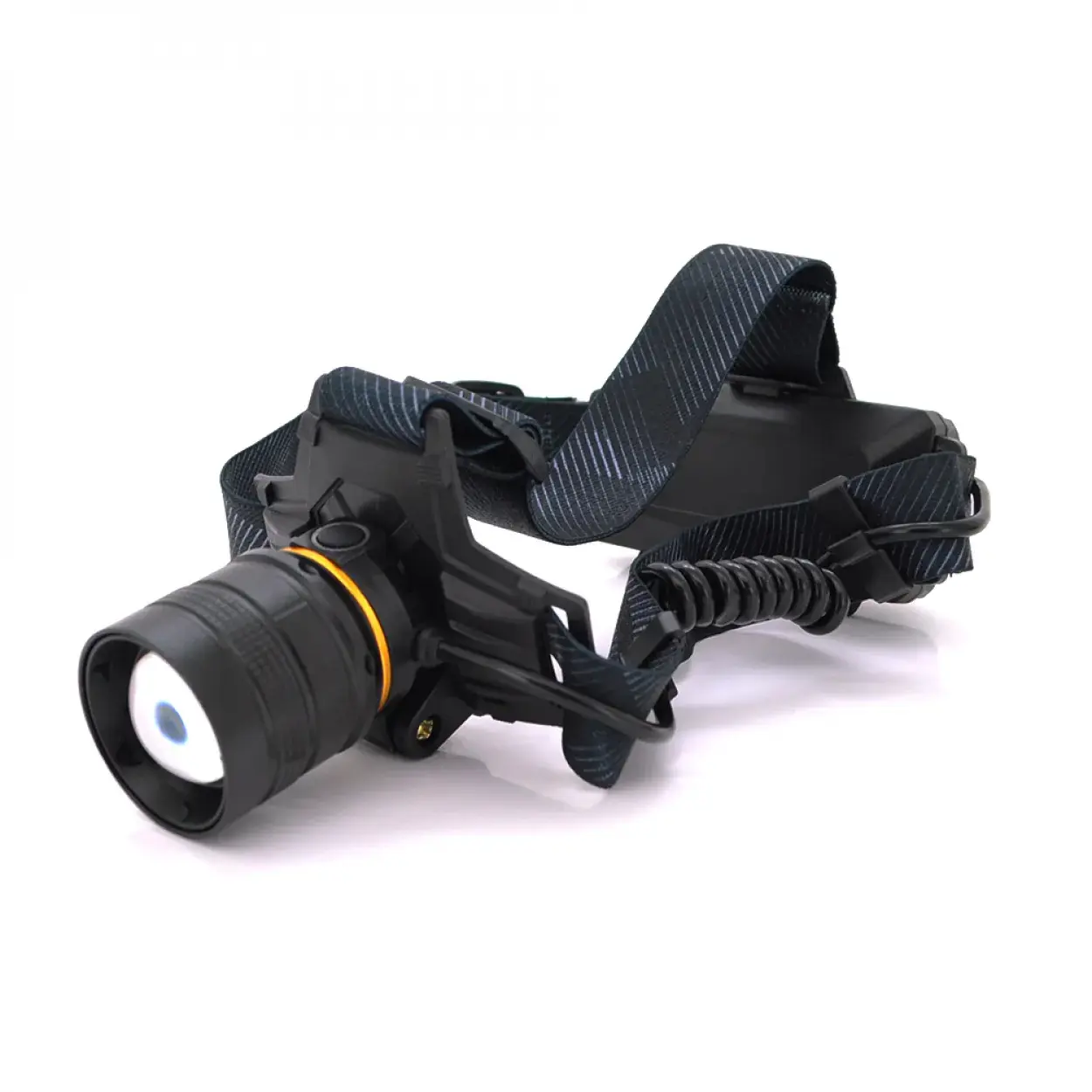 Ліхтарик налобний BL-8076-2-GT100 zoom micro USB 2х18650 4 режими), зображення 2