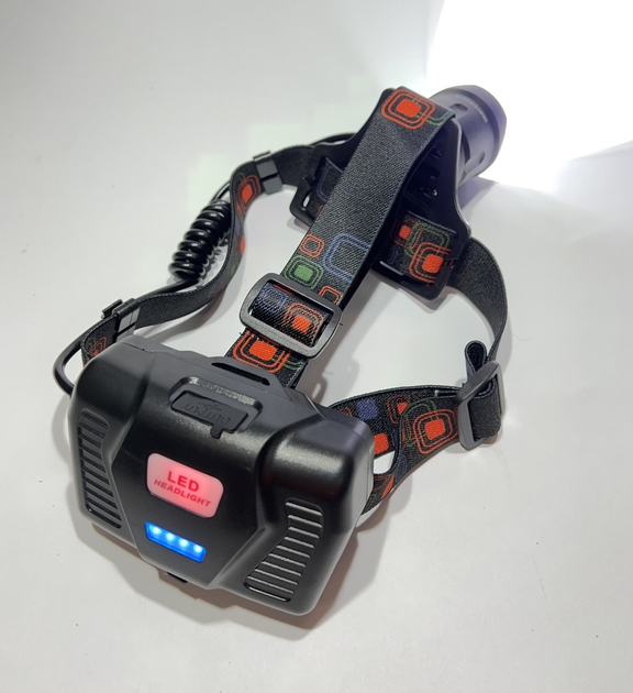 Ліхтар налобний BL-XQ-218-HP50 zoom pover bank micro USB 3х18650 3 режими), зображення 8