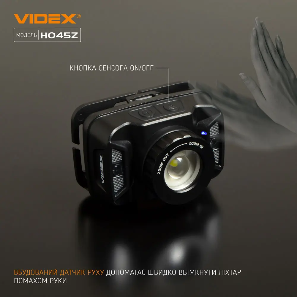 Ліхтар налобний VIDEX VLF-H045Z 270Lm 5000K), зображення 8